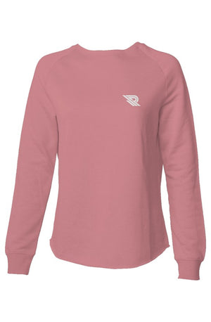 Womens Lightweight WashDusty Rose - Sweatshirt