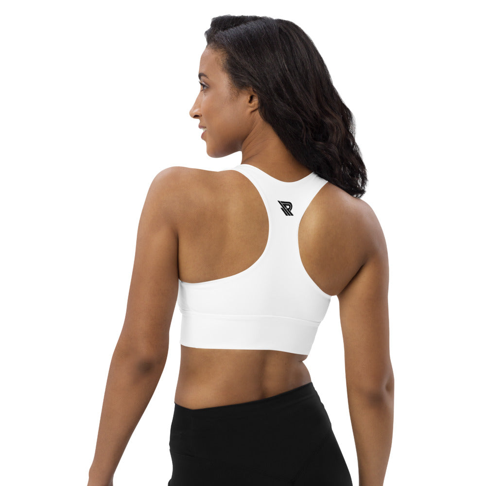 Longline sports bra