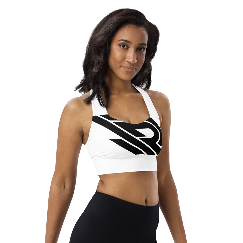 Longline sports bra